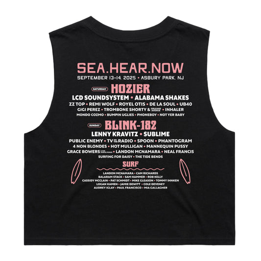 Women's Surf Lineup Crop Tank