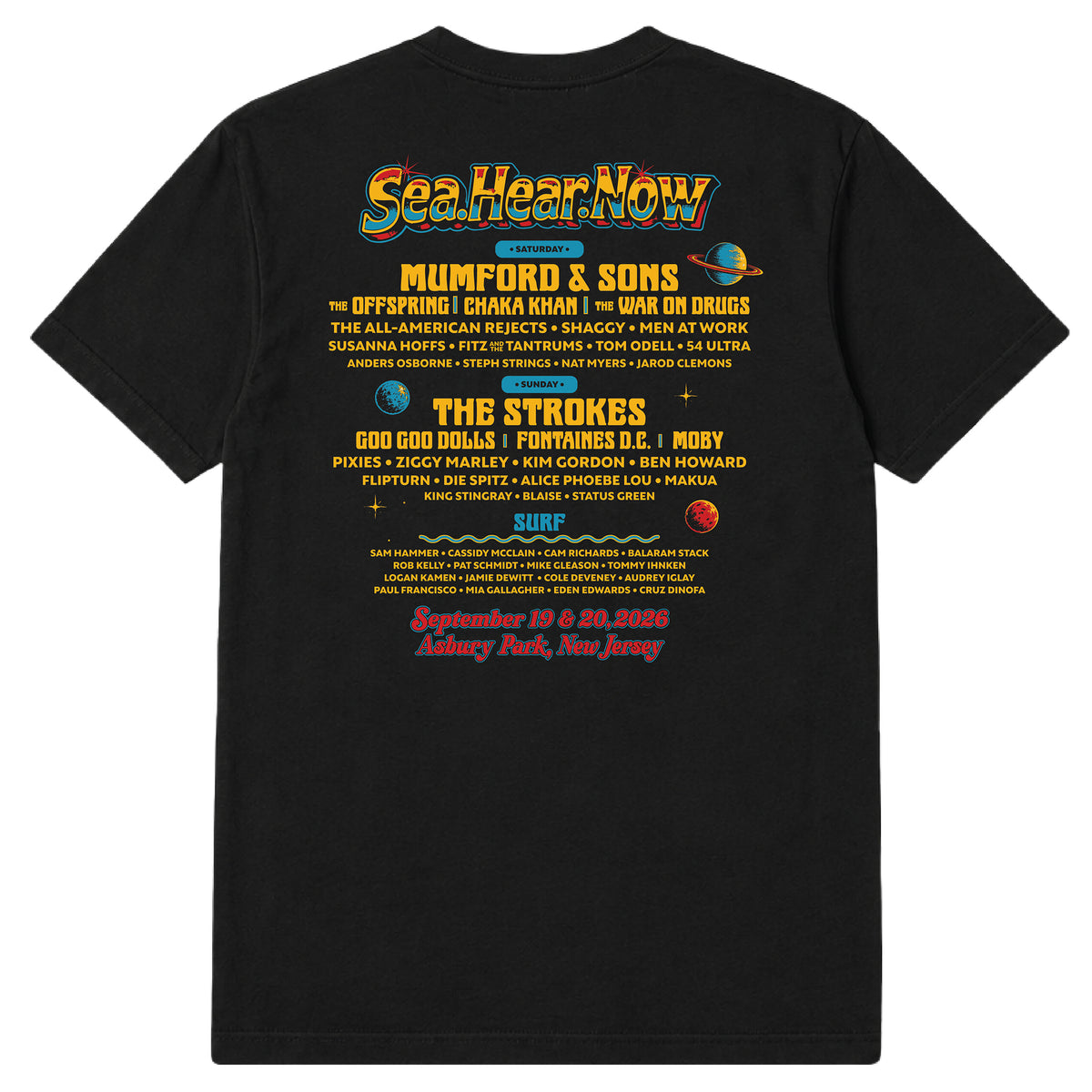 Astronaut Lineup Tee