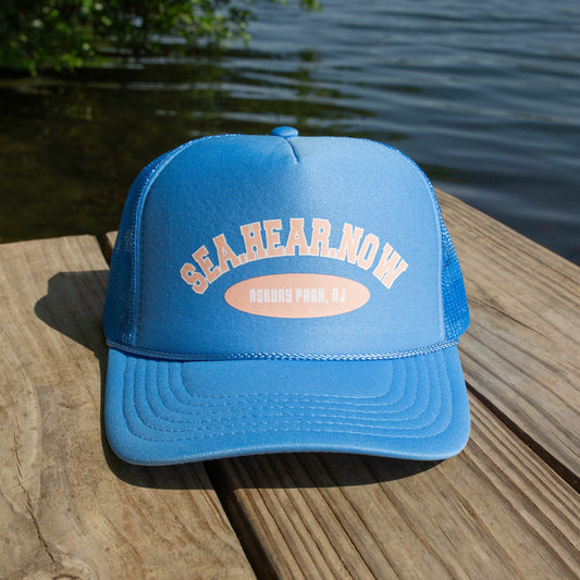 Sea Hear Now Collegiate Trucker Hat