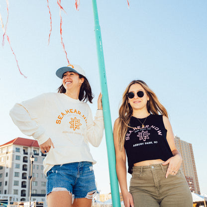 Women's Surf Lineup Crop Tank