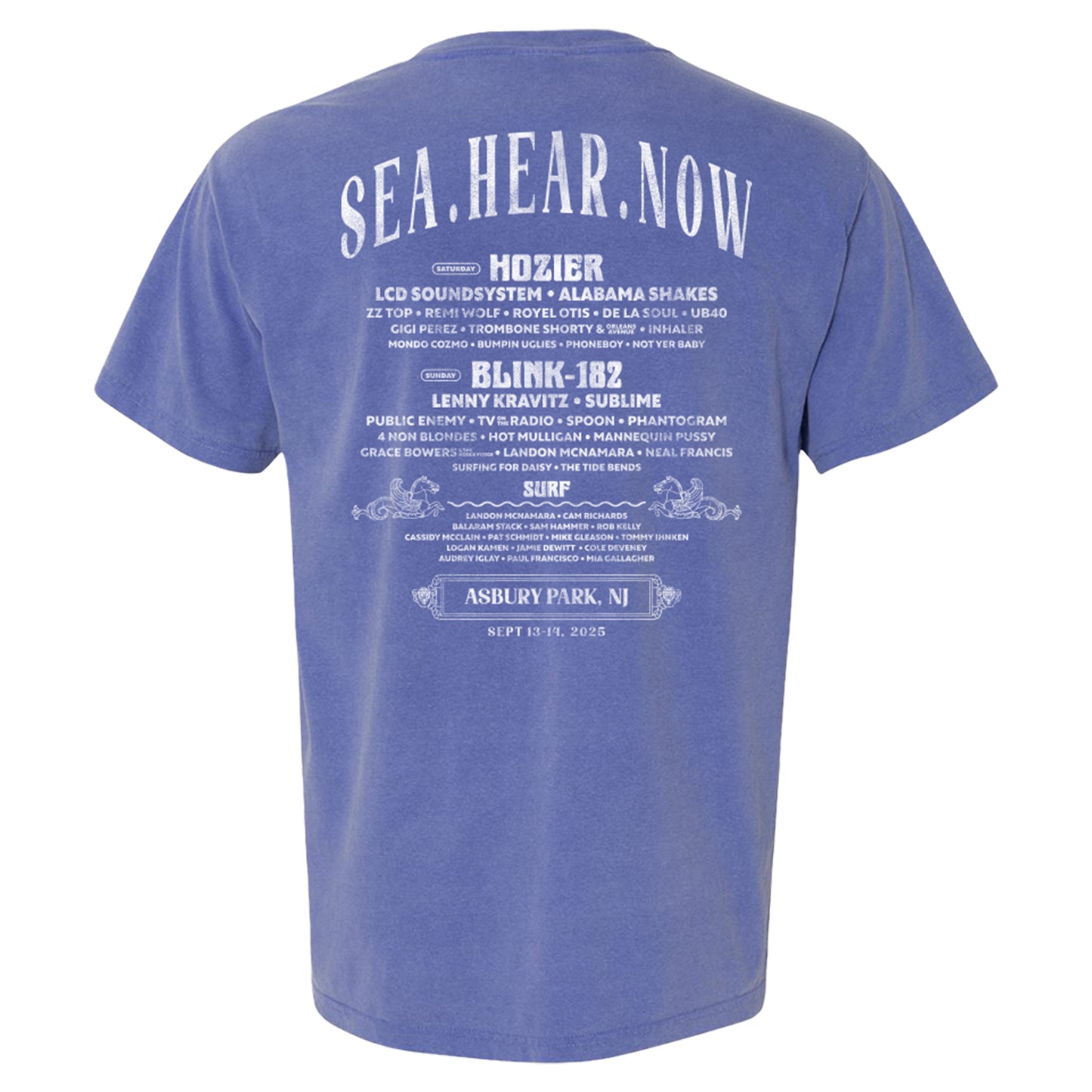 Asbury Lineup Tee