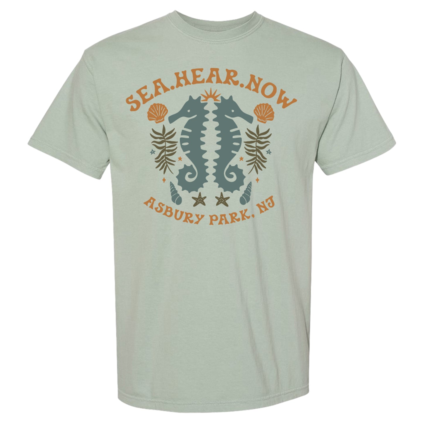 Seahorse Lineup Tee