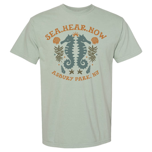 Seahorse Lineup Tee