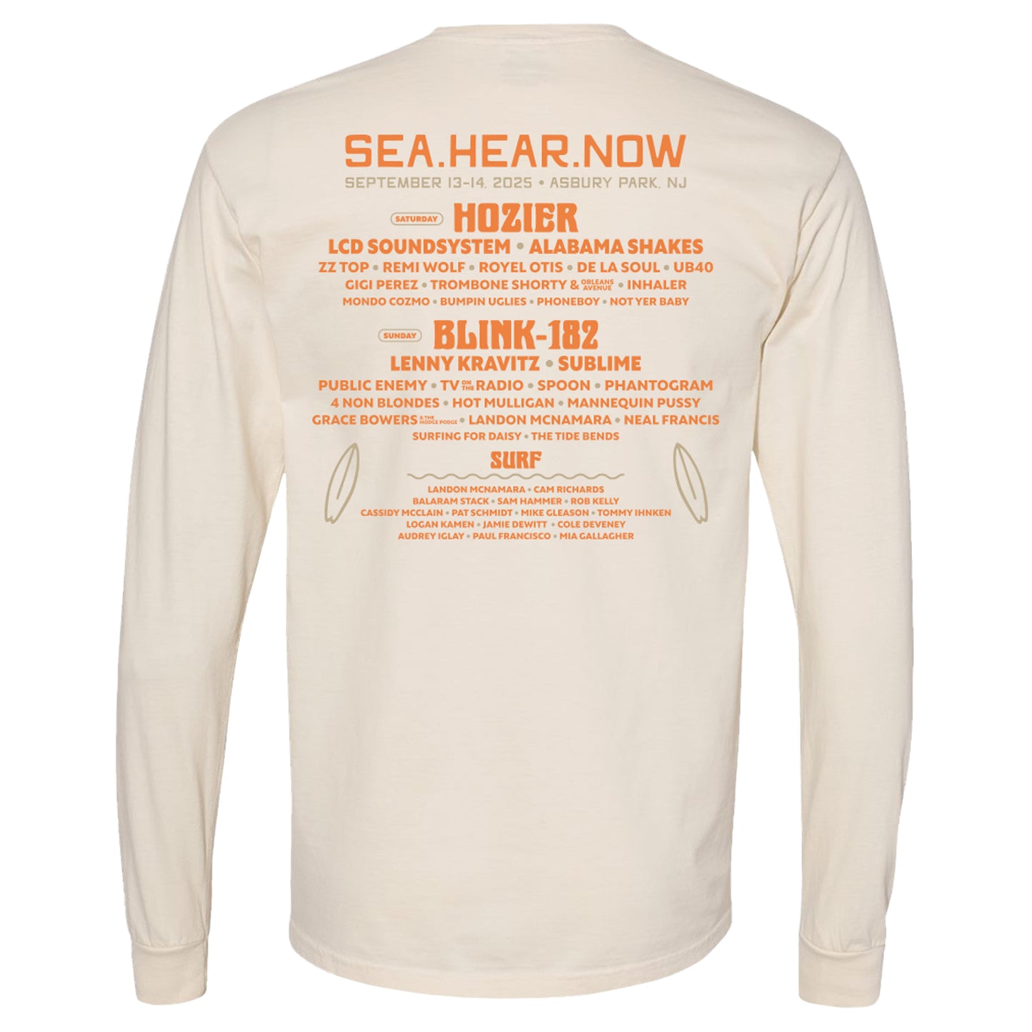 Surf Lineup Long Sleeve Tee