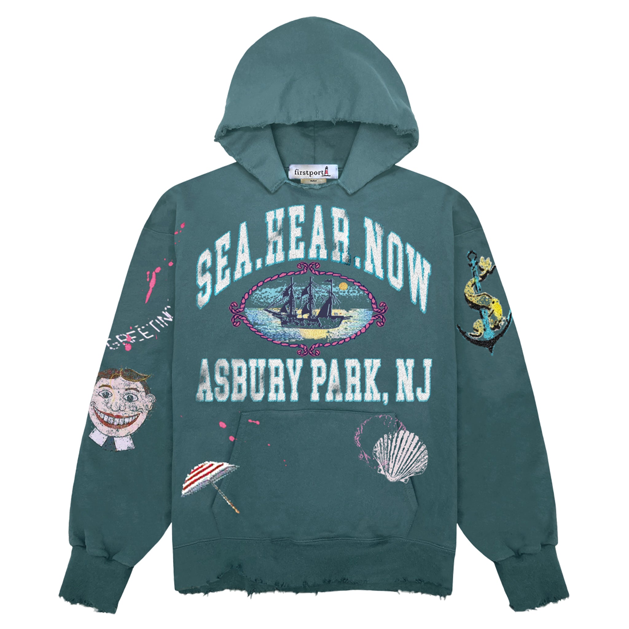 Firstport x SHN Hoodie (Limited Pre-order) – Sea.Hear.Now Festival