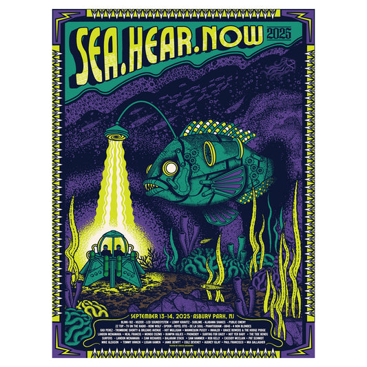 2025 Sea.Hear.Now Commemorative Poster
