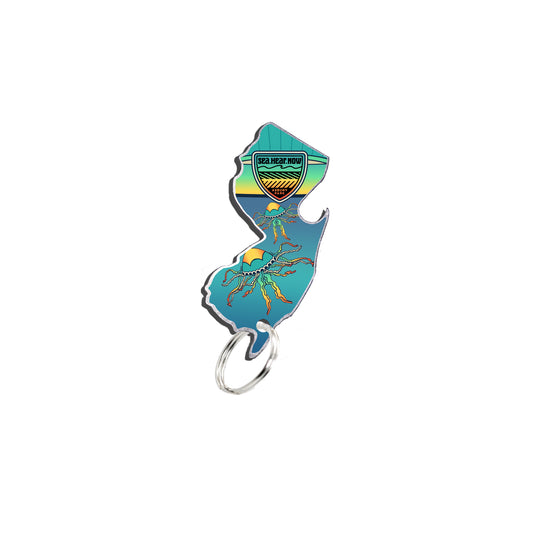 Jellyfish Keychain