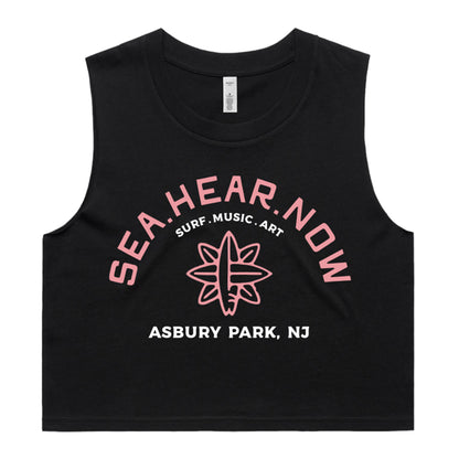 Women's Surf Lineup Crop Tank