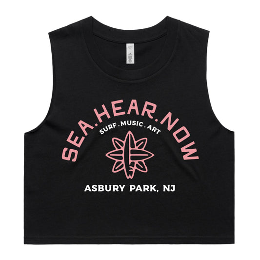 Women's Surf Lineup Crop Tank