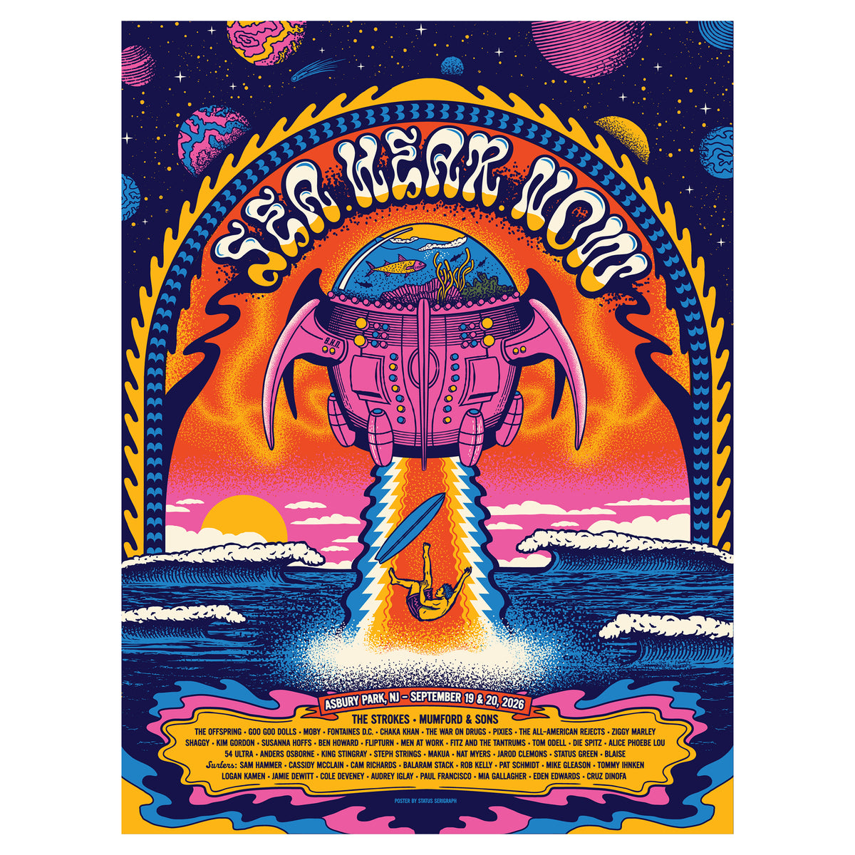 2026 Sea Hear Now Commemorative Poster